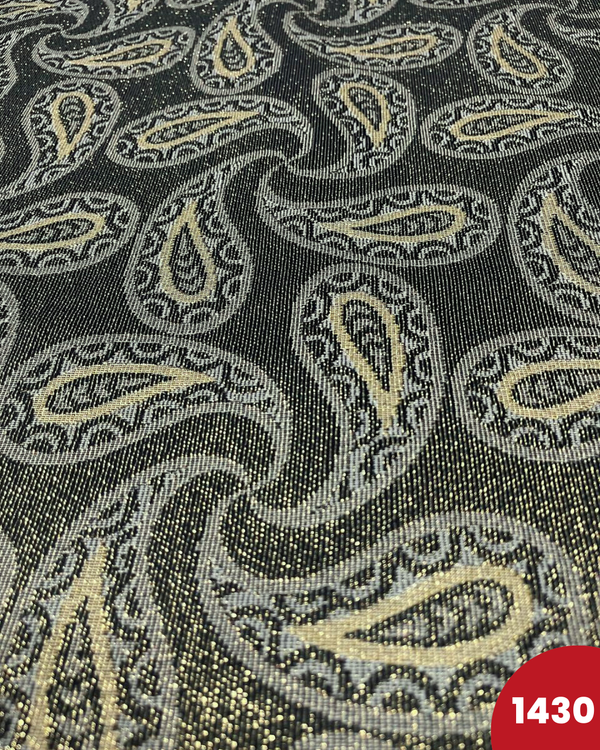 BROCCATO 1430 - ASTRATTO GRIGIO LUREX