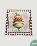 PANNELLO TESSUTO INDEFORMABILE - 2391 GRINCH