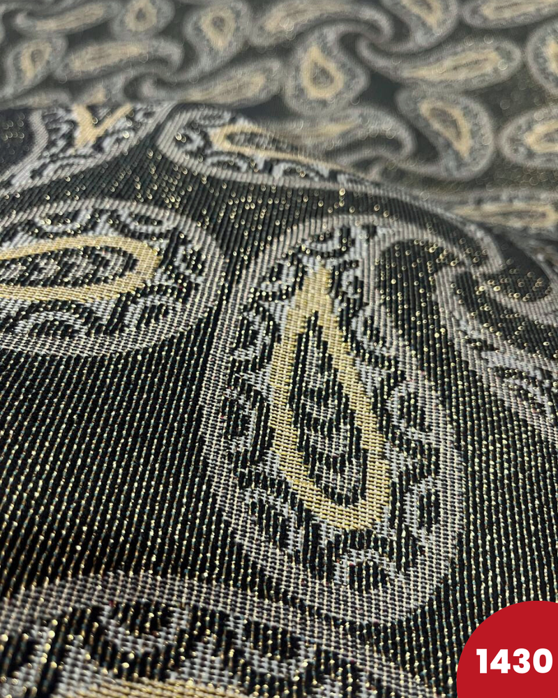 BROCCATO 1430 - ASTRATTO GRIGIO LUREX