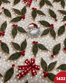 COTONE ARREDAMENTO - 1432 BABBO NATALE FONDO POIS