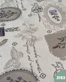 GOBELIN A METRAGGIO - 2153 LAVANDA FONDO CHIARO