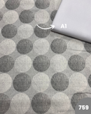 COTONE ARREDAMENTO - 759 CERCHI GRIGI