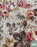 COTONE ARREDAMENTO - 1972 FIORI FONDO BEIGE