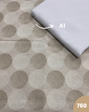 COTONE ARREDAMENTO - 760 CERCHI BEIGE