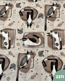 COTONE ARREDAMENTO - 2371 GATTI BEIGE