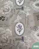 GOBELIN A METRAGGIO - 2155 LAVANDA FONDO GRIGIO