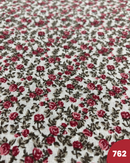 COTONE ARREDAMENTO - 762 ROSE PICCOLE ROSSE