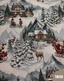 GOBELIN A METRAGGIO - 1610 PAESAGGIO NATALIZIO