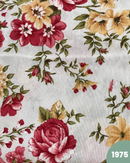 COTONE ARREDAMENTO - 1975 FIORI GIALLI E FUCSIA