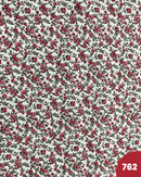 COTONE ARREDAMENTO - 762 ROSE PICCOLE ROSSE
