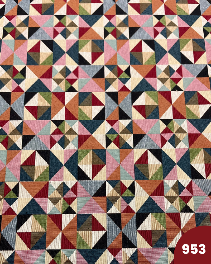 GOBELIN A METRAGGIO - 953 FANTASIA GEOMETRICA