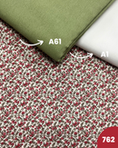 COTONE ARREDAMENTO - 762 ROSE PICCOLE ROSSE