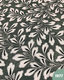 COTONE ARREDAMENTO - 1977 FOGLIE FONDO VERDE