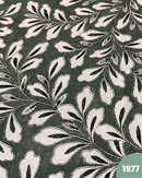 COTONE ARREDAMENTO - 1977 FOGLIE FONDO VERDE