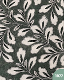 COTONE ARREDAMENTO - 1977 FOGLIE FONDO VERDE