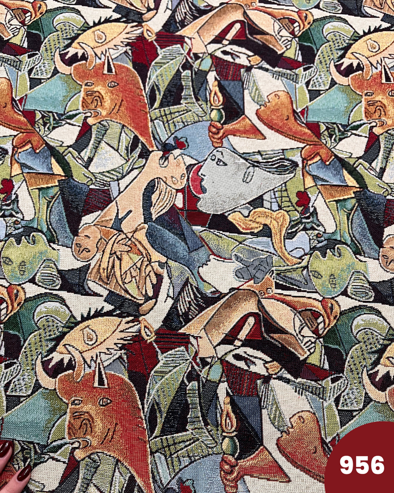 GOBELIN A METRAGGIO - 956 MASCHERE
