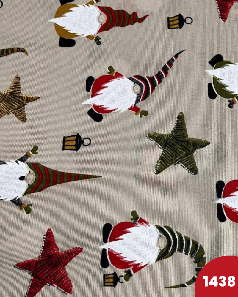 COTONE ARREDAMENTO - 1438 GNOMI FONDO BEIGE