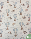 COTONE 100% - 1303 MONGOLFIERA CELESTE