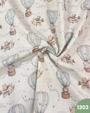 COTONE 100% - 1303 MONGOLFIERA CELESTE