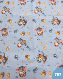 COTONE ARREDAMENTO - 767 FONDO CELESTE