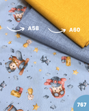 COTONE ARREDAMENTO - 767 FONDO CELESTE