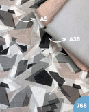 COTONE ARREDAMENTO - 768 GEOMETRIA TONI GRIGI