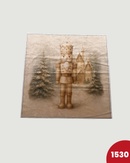 PANNELLO IN VELLUTO - 1530 SCHIACCIANOCI ORO