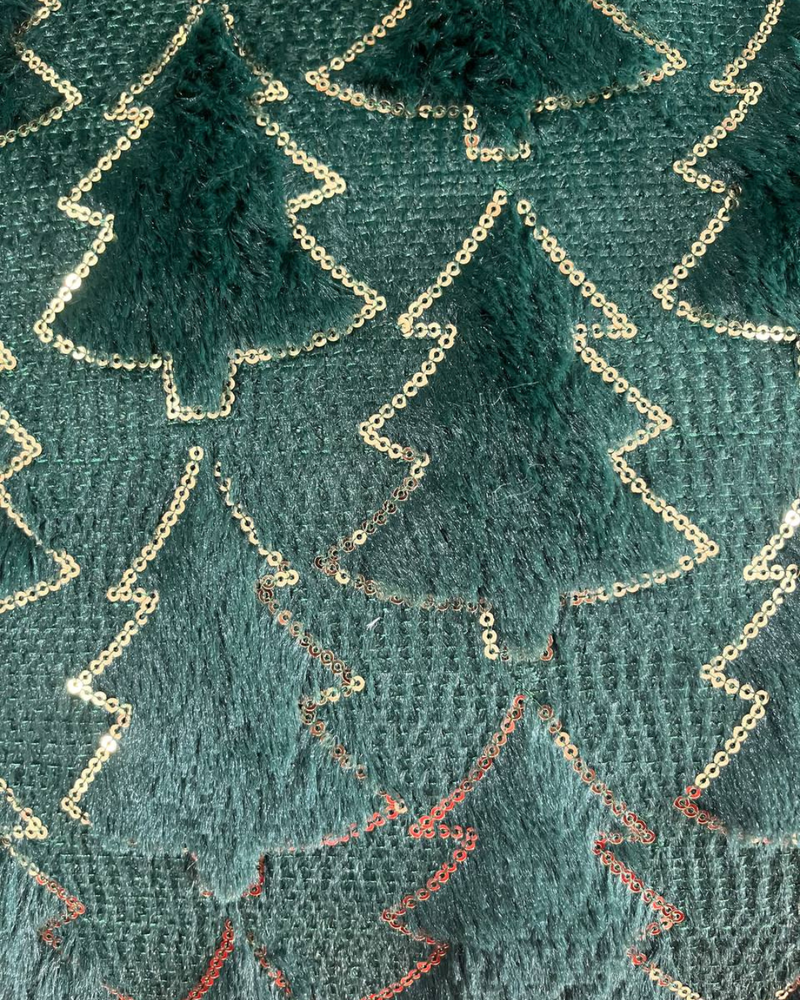 FEDERA NATALIZIA ALBERI IN RILIEVO - VERDE