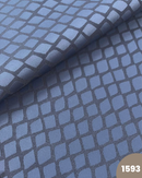 TAPPEZZERIA OSCURANTE - 1593 ROMBI BLU