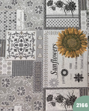 GOBELIN A METRAGGIO - 2166 GIRASOLE GRIGIO