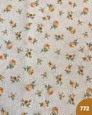 COTONE ARREDAMENTO - 772 FIORI PICCOLI GIALLI