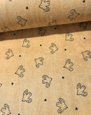 MICROSPUGNA DI COTONE - UCCELLI VARI COLORI