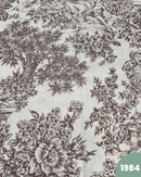 COTONE ARREDAMENTO - 1984 FANTASIA MARRONE FONDO BEIGE