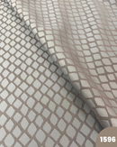 TAPPEZZERIA OSCURANTE - 1596 ROMBI BEIGE SCURO