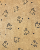 MICROSPUGNA DI COTONE - UCCELLI VARI COLORI