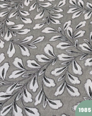 COTONE ARREDAMENTO - 1985 FOGLIE FONDO GRIGIO