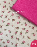 COTONE ARREDAMENTO - 773 FIORI PICCOLI FUCSIA