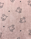 MICROSPUGNA DI COTONE - UCCELLI VARI COLORI