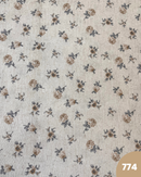 COTONE ARREDAMENTO - 774 FIORI PICCOLI BEIGE