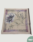 PANNELLO GOBELIN - 1987 CORNICE FIORE LILLA