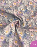 COTONE 100% - 713 FIORI 3D LILLA