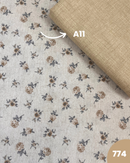 COTONE ARREDAMENTO - 774 FIORI PICCOLI BEIGE