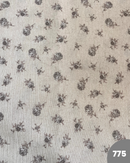 COTONE ARREDAMENTO - 775 FIORI PICCOLI GRIGI