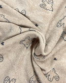 MICROSPUGNA DI COTONE - UCCELLI VARI COLORI