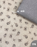 COTONE ARREDAMENTO - 775 FIORI PICCOLI GRIGI