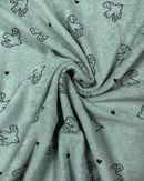 MICROSPUGNA DI COTONE - UCCELLI VARI COLORI