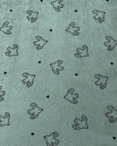 MICROSPUGNA DI COTONE - UCCELLI VARI COLORI