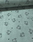 MICROSPUGNA DI COTONE - UCCELLI VARI COLORI