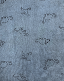 MICROSPUGNA DI COTONE - ANIMALI VARI COLORI