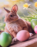 TAPPETO A METRAGGIO - FANTASIA PASQUA